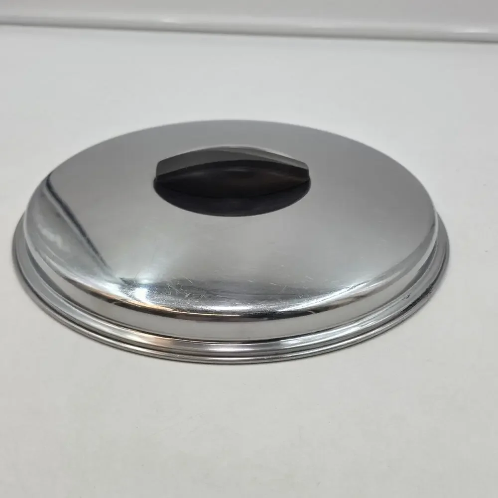 Vintage Ekco Flint Stainless Steel 4.5 QT Saucepan Replacement LID ONLY